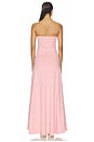view 3 of 3 Gathered Waist Tube Dress in Pink Icing