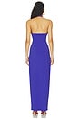 view 3 of 3 Cross Front Gathered Front Dress in Lunar