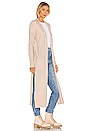 view 2 of 4 Sweater Ribbed Duster in Blanched Almond