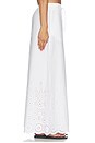 view 3 of 6 Embroidered Wide Leg Pant in Sugar