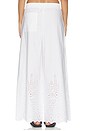 view 4 of 6 Embroidered Wide Leg Pant in Sugar