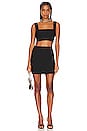 view 4 of 4 Bandage Mini Skirt in Black