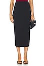 view 1 of 6 Fitted Skirt in Black