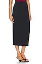 view 2 of 6 Fitted Skirt in Black