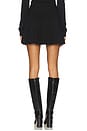 view 4 of 6 Double Knit Pleated Skirt in Black