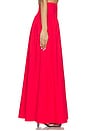 view 3 of 6 Drop Waist Skirt in Perfect Red