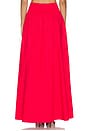 view 4 of 6 Drop Waist Skirt in Perfect Red