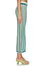 view 3 of 6 Stripe Sweater Midi Skirt in Nightlife & Fern