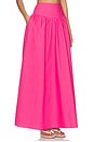 view 2 of 6 Poplin Drop Waist Skirt in Boom