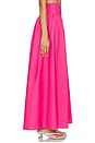 view 3 of 6 Poplin Drop Waist Skirt in Boom