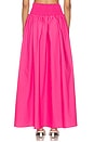 view 4 of 6 Poplin Drop Waist Skirt in Boom
