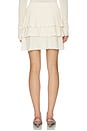 view 5 of 6 Light Merino Tiered Sweater Skirt in Belgian Cream