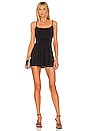 view 1 of 3 Tie Front Romper in Black