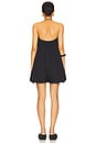 view 3 of 3 Gathered Bubble Romper in Black