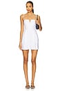view 1 of 3 Stretch Linen V Wire Romper in Sugar