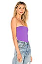 view 2 of 4 Strapless Tube Top in Purple Haze
