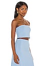 view 2 of 4 Crop Tube Top in Aquarius