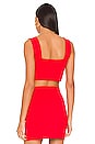 view 3 of 4 x REVOLVE Wide Strap Crop Top in Perfect Red