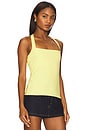 view 2 of 4 Halter Top in Lemon Zest