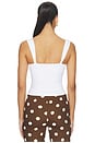 view 3 of 4 Angle Strap Top in Sugar
