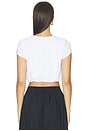 view 3 of 4 Crew Blouson Top in Sugar