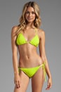 view 1 of 3 Tie String Bikini Top in Pomelo