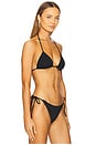 view 2 of 4 String Bikini Top in Black