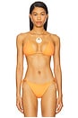 view 1 of 4 String Bikini Top in Nectarine