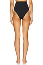 view 3 of 4 High Waisted Bottom in Black