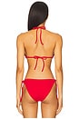 view 3 of 4 String Bikini Top in Perfect Red