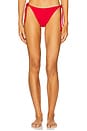 view 1 of 4 String Bikini Bottom in Perfect Red