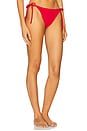 view 2 of 4 String Bikini Bottom in Perfect Red