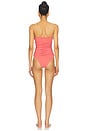 view 3 of 4 MAILLOT DE BAIN FLOWER GATHERED ONE PIECE in Rosa
