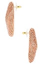 view 2 of 2 PENDIENTES MURA in Burnt Gold