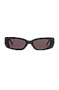 view 1 of 3 LUNETTES DE SOLEIL NORM in Black & Black