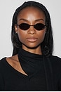 view 3 of 5 LUNETTES DE SOLEIL ALAIA in Black