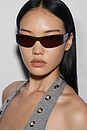 view 3 of 4 Jen 002 Sunglasses in Brown