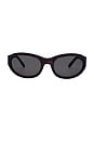 view 1 of 2 Riko Sunglasses in Dark Tortoise