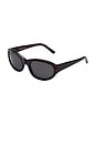 view 2 of 2 Riko Sunglasses in Dark Tortoise