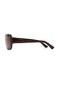 view 4 of 3 Reina Sunglasses in Brown