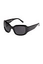 view 2 of 3 Jen 001 Sunglasses in Black
