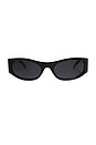 view 1 of 3 Jen 002 Sunglasses in Black