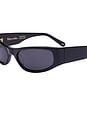view 3 of 3 Jen 002 Sunglasses in Black