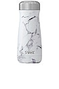 view 1 of 1 Traveler 16oz Water Bottle in White Marble