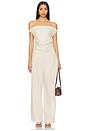 view 1 of 3 Rolled Shoulder Jumpsuit in Pewter