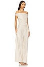 view 2 of 3 Rolled Shoulder Jumpsuit in Pewter