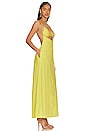 view 2 of 3 Cut Out A Line Maxi Dress in Limone