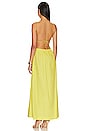 view 3 of 3 Cut Out A Line Maxi Dress in Limone