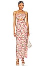 view 1 of 3 Cut Out Maxi Dress in Flowered