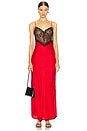 view 1 of 4 Lace Trimmed Slip Dress in Poppy